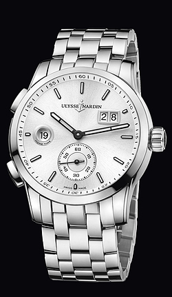 Replica Ulysse Nardin Dual Time Manufacture 3343-126-7/91 replica Watch